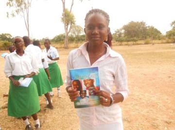 efoge girl with CBE book
